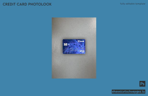 USA U.S. Bank Visa Classic Card Fotoansicht Beispielvorschau
